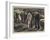 Breech-Loaders V Muzzle-Loaders, Gun Drill in the Navy-Edwin Buckman-Framed Giclee Print