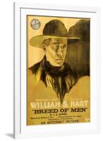 Breed of Men, William S. Hart, 1919-null-Framed Art Print