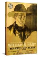 Breed of Men, William S. Hart, 1919-null-Stretched Canvas