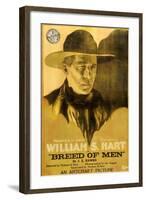 Breed of Men, William S. Hart, 1919-null-Framed Art Print