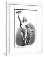 Breenus, Chieftain-Ferdinand Taluet-Framed Art Print