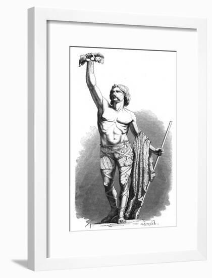 Breenus, Chieftain-Ferdinand Taluet-Framed Art Print