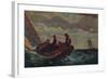 'Breezing Up', 1873-1876-Winslow Homer-Framed Giclee Print