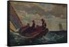 'Breezing Up', 1873-1876-Winslow Homer-Framed Stretched Canvas
