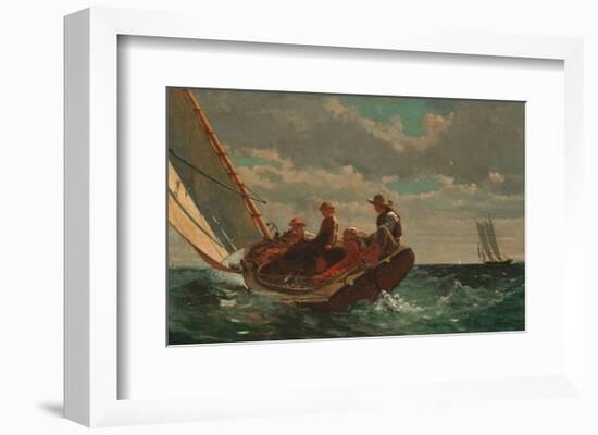 Breezing Up (A Fair Wind), 1873-1876-Winslow Homer-Framed Art Print