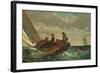 Breezing Up (A Fair Wind) 1873-76-Winslow Homer-Framed Giclee Print