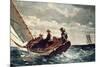 Breezing Up (A Fair Wind), 1876-Winslow Homer-Mounted Giclee Print