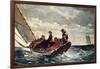 Breezing Up (A Fair Wind), 1876-Winslow Homer-Framed Giclee Print