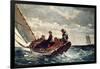 Breezing Up (A Fair Wind), 1876-Winslow Homer-Framed Giclee Print