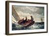 Breezing Up (A Fair Wind), 1876-Winslow Homer-Framed Premium Giclee Print