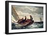 Breezing Up (A Fair Wind), 1876-Winslow Homer-Framed Premium Giclee Print