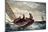 Breezing Up (A Fair Wind), 1876-Winslow Homer-Mounted Giclee Print