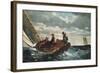 Breezing Up (A Fair Wind)-Winslow Homer-Framed Art Print