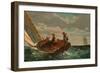 Breezing Up, C1874-Winslow Homer-Framed Giclee Print