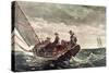 Breezing Up-Winslow Homer-Stretched Canvas