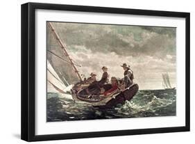 Breezing Up-Winslow Homer-Framed Giclee Print