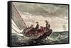 Breezing Up-Winslow Homer-Framed Stretched Canvas