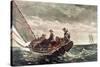 Breezing Up-Winslow Homer-Stretched Canvas