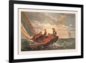 Breezing Up-Winslow Homer-Framed Premium Giclee Print