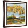 Breezy Birches-Anna Polanski-Framed Art Print