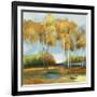 Breezy Birches-Anna Polanski-Framed Art Print