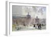 Breezy Day, Tuilleries Gardens, 1996-Trevor Chamberlain-Framed Giclee Print