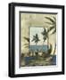 Breezy Palms, no. 1-Jeff Surret-Framed Art Print