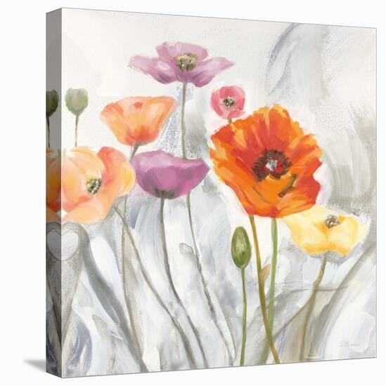 Breezy Poppies 2-DB Studios-Stretched Canvas