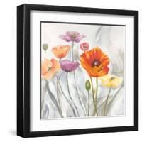 Breezy Poppies 2-DB Studios-Framed Art Print