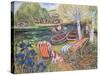 Breezy River, 1995-Lisa Graa Jensen-Stretched Canvas
