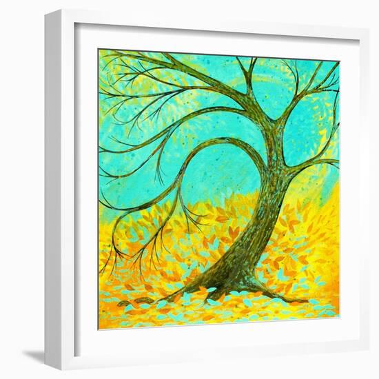 Breezy Tree-Herb Dickinson-Framed Photographic Print