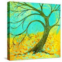 Breezy Tree-Herb Dickinson-Stretched Canvas