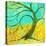 Breezy Tree-Herb Dickinson-Stretched Canvas