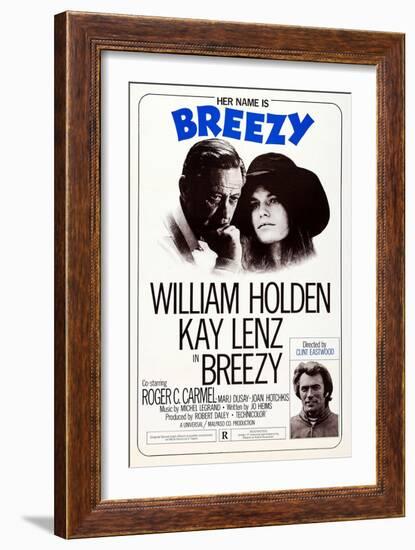 Breezy-null-Framed Art Print