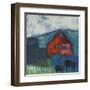 Bremen Bluff Barn-Sue Jachimiec-Framed Art Print