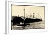 Bremen, Dampfer Wachtfels, Schlepper Hurrah-null-Framed Giclee Print