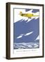 Bremen Monoplane-Found Image Press-Framed Giclee Print