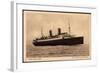 Bremerhaven, Blick Auf Den Dampfer Columbus A. See-null-Framed Giclee Print