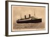 Bremerhaven, Blick Auf Den Dampfer Columbus A. See-null-Framed Giclee Print