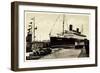 Bremerhaven, Norddeutscher Lloyd, Dampfer Bremen-null-Framed Giclee Print