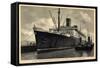 Bremerhaven, Nordschleuse, Dampfer Bremen, Nd. Lloyd-null-Framed Stretched Canvas