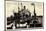 Bremerhaven, Nordschleuse, Dampfer Bremen-null-Mounted Giclee Print