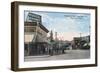 Bremerton, Washington - Entrance View to US Navy Ship Yard-Lantern Press-Framed Art Print