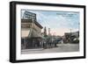 Bremerton, Washington - Entrance View to US Navy Ship Yard-Lantern Press-Framed Art Print