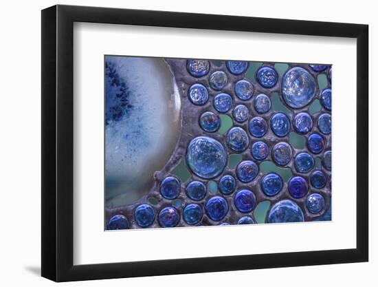 Bremerton, Washington State, USA. Glass art.-Jolly Sienda-Framed Photographic Print