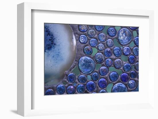 Bremerton, Washington State, USA. Glass art.-Jolly Sienda-Framed Photographic Print