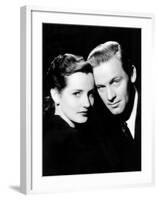 Brenda Marshall and Her Husband William Holden-null-Framed Photo
