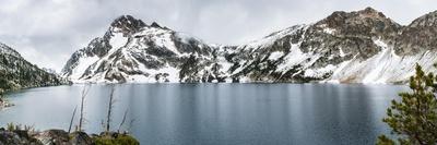 Soft Reflection On Sawtooth Lake-Brenda Petrella Photography LLC-Giclee Print