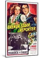 Brenda Starr, Reporter, 1945-null-Mounted Art Print