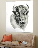 Bison Bust-Brenna Harvey-Loft Art